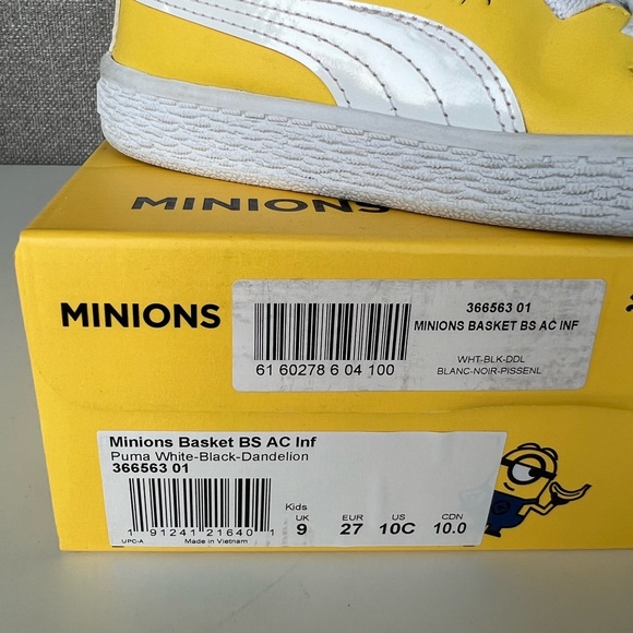 Unisex minion toddler sneakers - Picture 6 of 6